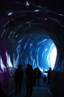 The ice caves in Chamonix